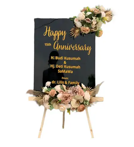 Papan Bunga Akrilik Mrinen